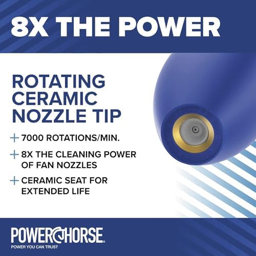Powerhorse Rotating Pressure Washer Turbo Nozzle, 4.0 Orifice, 4,000 PSI - Image 4