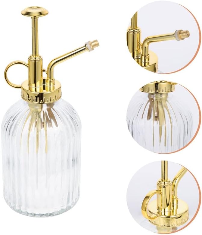Glass Watering Bottle Water Flower Plant Sprayer Small Pot(D) - Image 5