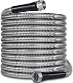 150ft Garden Hsoe - 2026 New 304 Stainless Steel Garden Hose with 3/4'' Fittings – Lightweight, Durable, and Kink-Free, Metal Water Hoses for Gardening by Unknown