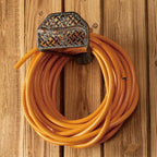Garden Hose Holder Wall Mount for Outdoor Yard, 100 lbs Load Capacity Heavy-Duty Water Hose Hanger, Holds 150 Feet of Wall-Mounted Metal Gecko Decorative Hose Rack Hook for Outside Patio, Garage - Image 2