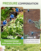 HIRALIY 50FT Drip Irrigation Kit with Timer for Raised Beds - Image 6