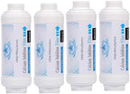4 Pieces Calcium Inhibitor Filter, Misting System Protector for Mist Nozzle by Mornajina