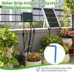 Solar Drip Irrigation System, 10W Auto Watering Kit for 50 Plants - Image 4