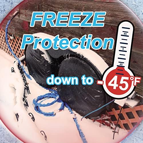 OEBLD Heated Water Hose for RV 25FT, 5/8-Inch ID, -45°F Freeze Protection - Image 2