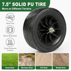 Outvita Garden Hose Reel Cart, Heavy Duty Water Cart for Outside, Green - Image 2