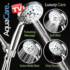AquaCare 8-mode High Pressure Handheld Shower Head with 2-mode Power Wash - Image 6