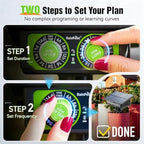 RAINPOINT Easy-Setup Solar Drip Irrigation System Outdoor & Indoor, Automatic Plant Waterer Device Kit Beginner-Friendly Garden Raised Bed Grow Tent Water 10-15 Plants - Image 3