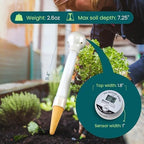 Blumat Moisture Meter for Plants - Accurate Soil Moisture Meter - Easy to Use Advanced Water Meter for Gardening (Moisture Meter with Cap and Planting Tool) - Image 6