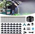 131FT Drip Irrigation System, Tool-Free Quick Connectors by WCBMIRRI