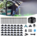 131FT Drip Irrigation System, Tool-Free Quick Connectors by WCBMIRRI