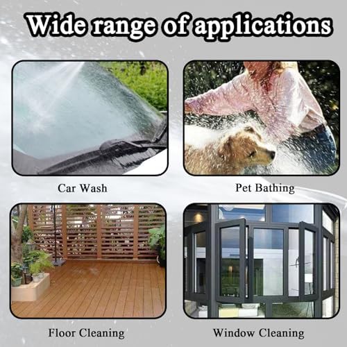 Hose Hawk, Hose Hawk Pressure Washer, 3 Spray Modes & Foam for Car Washing, High Pressure Hose Nozzle for Car Washing - Image 7