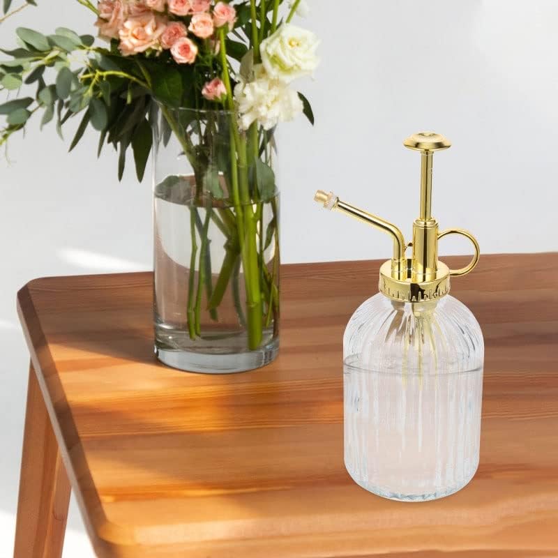 Glass Watering Bottle Water Flower Plant Sprayer Small Pot(D) - Image 3