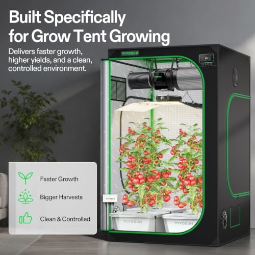 VIVOSUN FlexFeed DWC Hydroponic System Kit, Deep Water Culture Grow Kit - Image 2