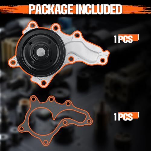 AW6252 Professional Water Pump Kit w/Gasket, L4 2.5L 2.7L - Image 6