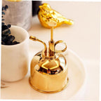 Retro Brass Watering Can Vintage Style Water Spray Bottle for Gardening Photography Props and Indoor Plants 1.5L Capacity Detachable Sprinkler Head - Image 7