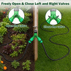 165ft Soaker Hose, 1/2" Drip Irrigation Tubing for Garden Beds & Lawns - Image 3