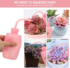PATIKIL 250ml 8oz Pink Round Plastic Reusable Eyelash Tattoo Wash Bottle, 30 Pack, Perfect for Plant Care, Lab Use, Storage - Image 5