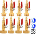 RV Winterization Blowout Adapter Kit with Shut Off Valve,blowout plug-8Pcs by Unknown