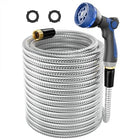 SPECILITE 1/2"x 125FT 304 Stainless Steel Metal Hose with Blue Nozzle by SPECILITE