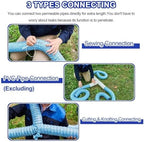 2/3/4/6/8/10/12 Inch Diameter Soft Infiltration French Drain Pipe Non Woven Fabric Flexible Drainage Pipes for Outside Yard/Road Shoulder Corrugated Drain Hose,L 5m(16.4ft),12in - Image 5