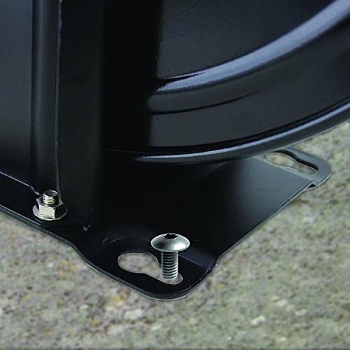 Milton 2760-50D - Steel Dual Arm Auto-Retractable Air Hose Reel, 3/8" x 50 ft. Rubber Hose - 300 Max PSI , Black - Image 5