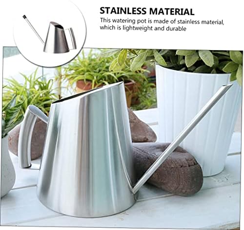 Stainless Watering Can 400ml for Home Garden Plants and Flowers - Image 6
