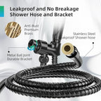 BESAQUO 9 Settings Air-Induction High Pressure Handheld shower head - Image 6
