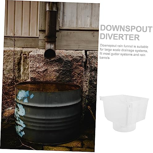 PVC Downspout Diverter for Rainwater Collection and Drainage Systems - Image 4
