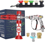 BEAR FORCE Pressure Washer Spray Gun Kit, Mini Foam Cannon, Car Wash by BEARFORCE