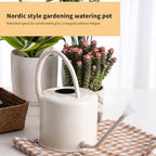 Indoor Watering Can for House Plant Stainless Steel Watering Can Metal with Long Spout Indoor Plant Pots 1300ml - Image 5