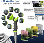 50 FT Stainless Steel Garden Hose – Heavy Duty 50FT Metal Water Hose Pipe - Image 6