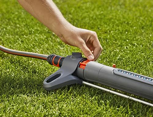 GARDENA (18712-80) Aquazoom 2700 Sq. Ft. Fully Adjustable Oscillating Sprinkler, for Flexible, Leak Proof and Precise Watering, Compatible with Any Hose Brand, No Quick Connect - Image 4