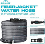 Aqua Joe AJFJ075-58-XT1 New and Improved - Aqua Joe 75-Ft x 5/8-Inch FiberJacket Garden Hose - Image 6