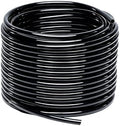 BORDSTRACT 3/8" PE Drip Irrigation Tubing, 9/12mm 164ft(50m) Distribution Hose for Garden Watering, Flexible Irrigation Line for Greenhouse Orchard Lawn Raised Bed by BORDSTRACT
