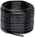 BORDSTRACT 3/8" PE Drip Irrigation Tubing, 9/12mm 65ft(20m) Distribution Hose for Garden Watering, Flexible Irrigation Line for Greenhouse Orchard Lawn Raised Bed by BORDSTRACT