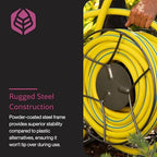 Yard Butler IHTC-1 Compact Garden Hose Truck, 100 ft - Backyard Hose Reel Cart for Convenient Storage - Lawn Care Essential - Tangle & Kink-Free - Rust-Resistant - Leakproof - Easy to Use - Image 5
