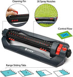 Eden 96212 Turbo Oscillating Sprinkler | Covers Up to 4,499 sq. ft., 18 Precision Nozzles, Adjustable Range, Flow Control, Triple Nozzle Width Switches, Turbo Drive Motor, Quick Connect Bundle - Image 3