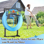Garden Water Hose Holder 5 Spikes, Freestanding Hose Stand for Outside Yard - Image 7