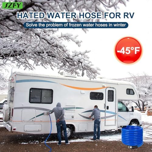 75FTHeated Water Hose for RV,-45°F Heated Water Hose, RV Accessories - Image 2