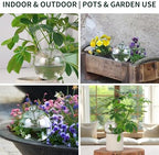 Soilagua 19 oz Up to 2 Weeks Extra Large Plant Watering Globes, 4 Pack - Image 6