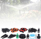 Drip Irrigation Kit 98FT/30M Garden Watering System Automatic Irrigation Equipment Set with Distribution Tubing for Greenhouse Lawn - Image 4