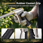 High Pressure Hose Nozzle Gun for Cars and Gardens with 3 Adjustable Spray Modes Heavy Duty Metal Construction for Easy and Convenient Cleaning for Home Users and Car Enthusiasts Thick Wand - Image 5