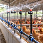 Raised Bed Watering System for Multiple Beds, Water Hose Mister Kit by Unknown