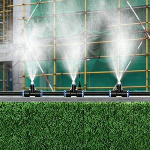 Above Ground Irrigation Garden Sprinkler System, Sprinkler and Hose by Unknown