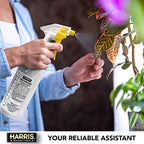 HARRIS Professional Spray Bottle 32oz (9-Pack), All-Purpose for Cleaning and Plants with Clear Finish, Pressurized Sprayer, Adjustable Nozzle and Measurements - Image 4