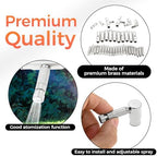 27Pcs Slip-Lock Brass Misting Nozzle Tee for 3/8” Drip Irrigation Tubing - Image 4