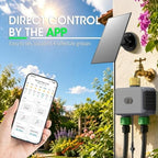 WiFi Solar Irrigation Controller Dual Outlet Timer Waterproof - Image 3