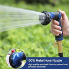 FANHAO High Pressure Spray Nozzle with Thumb Control+Heavy Duty Fireman's Hose Nozzle - Image 6