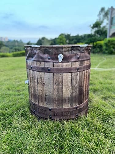 Rain Barrel Anti-Collapse Collapsible Rainwater Collection System,Portable Water Storage Tank,Garden Water Catcher - Image 2
