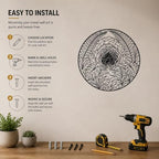 Jungle Foliage Metal Wall Art with Vibrant Leaves for Adds Tropical Vibe - Image 5